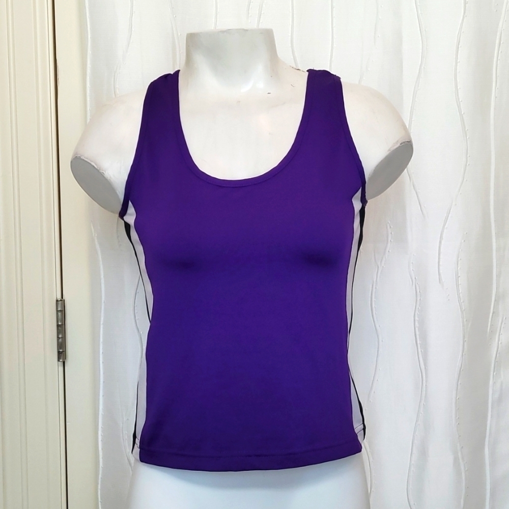 Vintage Lej Purple Athletic Top and Skirt